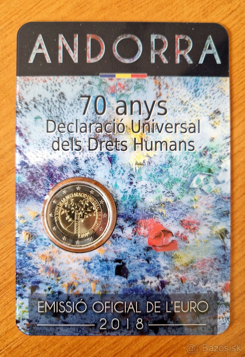 2eur.sk - pamätné 2€ euro Andorra - Proof + BU - 19