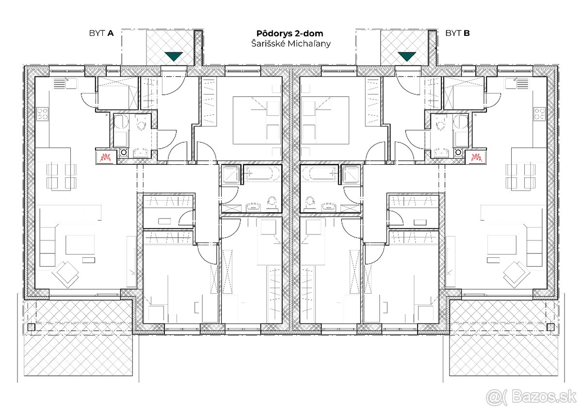 Predaj novostavby dvojdomu v Šarišských Michaľanoch - 19