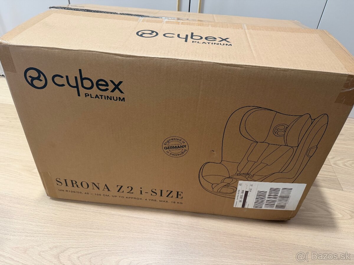 Cybex Sirona Z2 i-Size Plus Mountain Blue-turquoise - 19