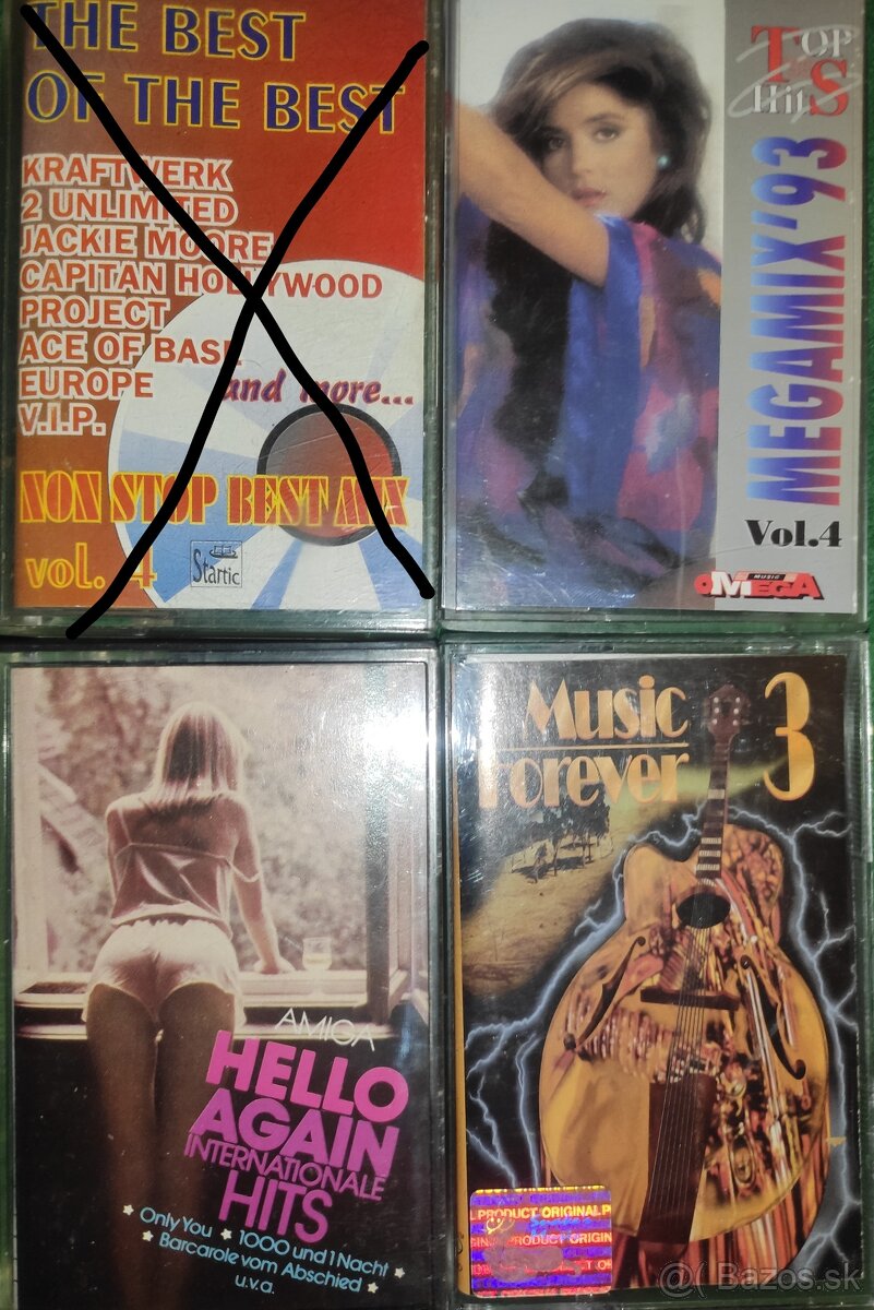 Staré československé originálne MC audio kazety - 19