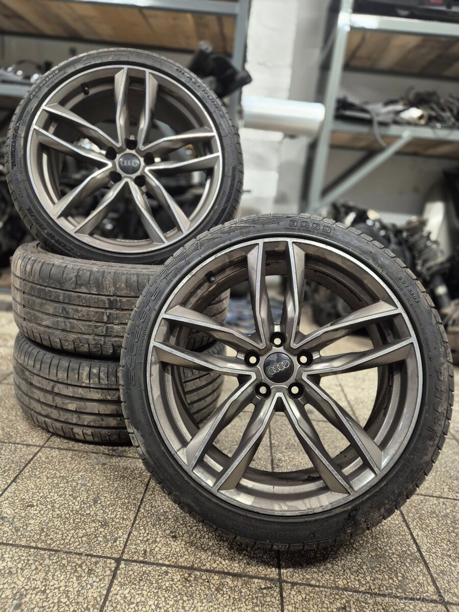Predám elektróny 5x112r19 s pneu 255/35r19 - 19