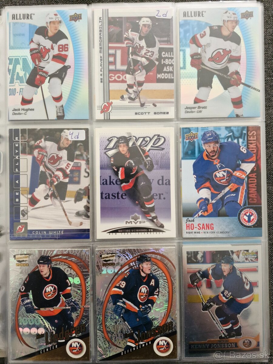 Mix hokejových kariet NHL - 19