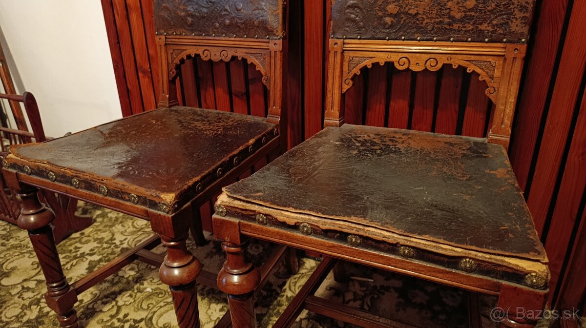 Predám starožitný jedálenský stôl - 19