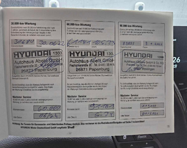 Hyundai i30 Kombi 1.6 CRDI 7DCT Edition 30 - 19