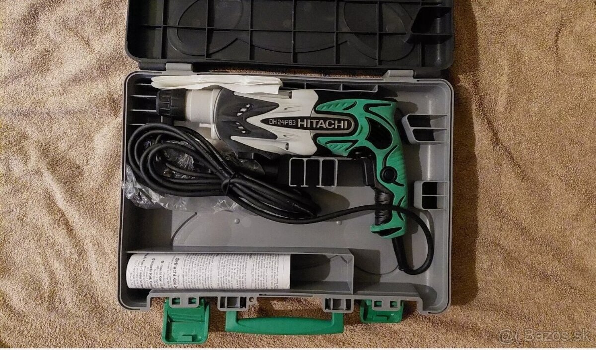 Vrtacie/buracie kladivo Hitachi Koki DH 24PB3 Made in Japan - 19