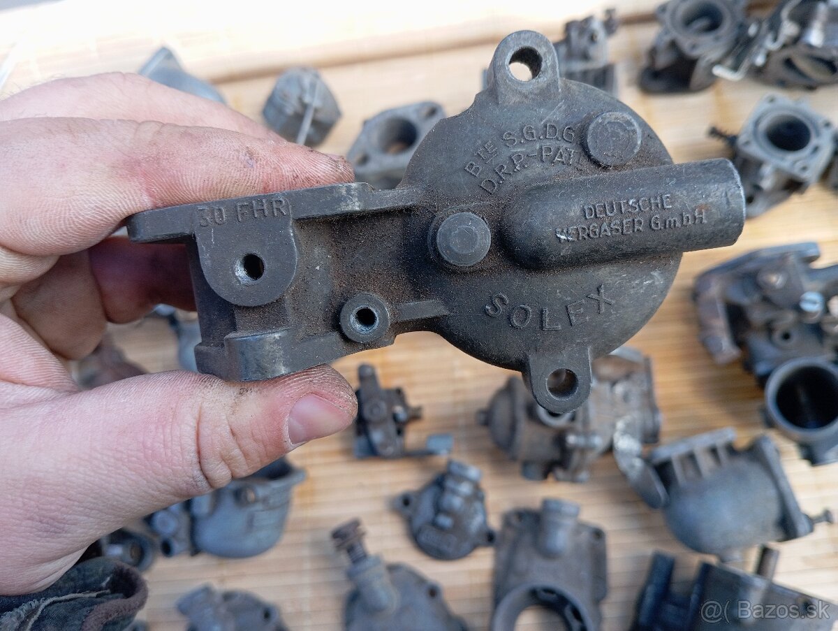 Predám dieli na karburátory Prevažne solex - 19