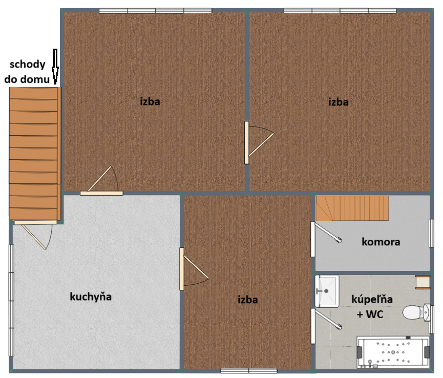 Malé Straciny - dom so záhradou - 19