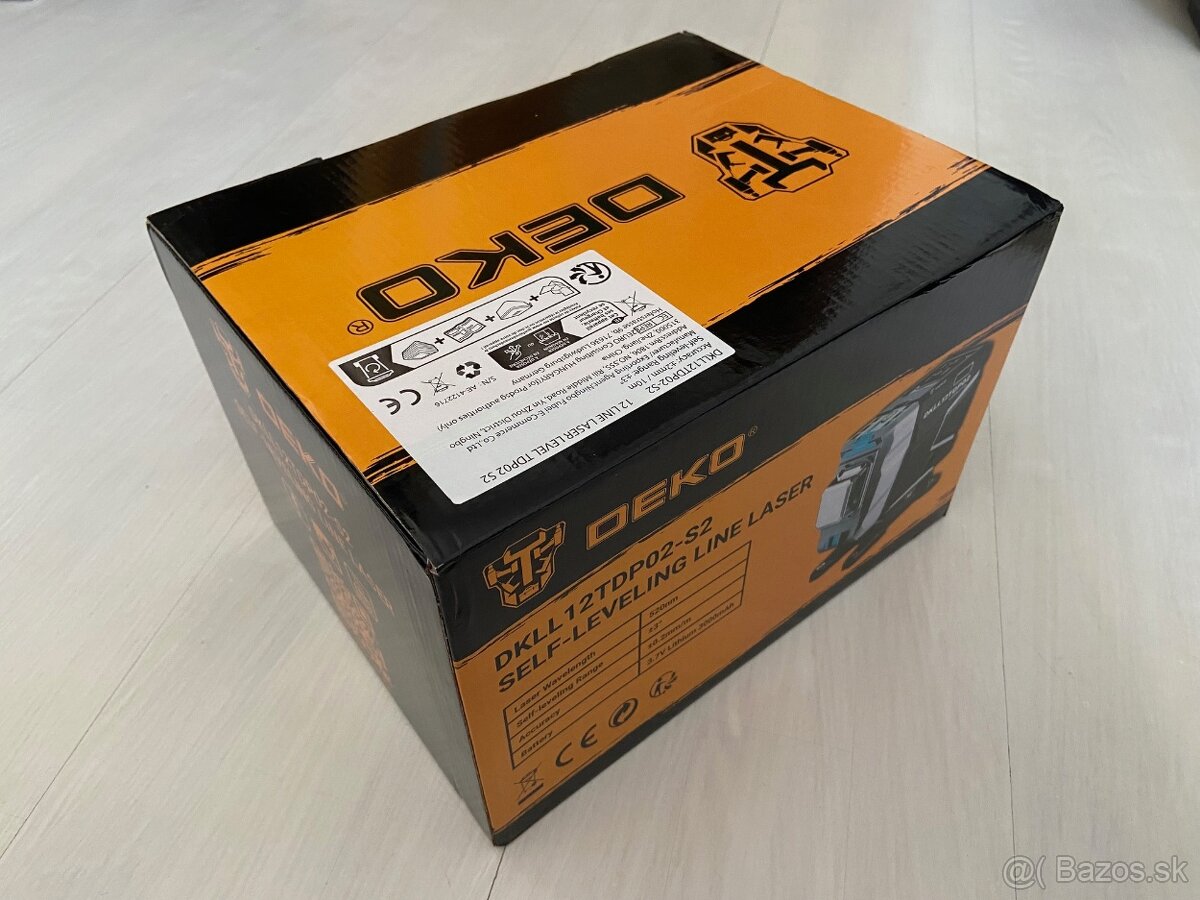 12 líniový krížový samonivelačný 3D laser - PROFI - 19