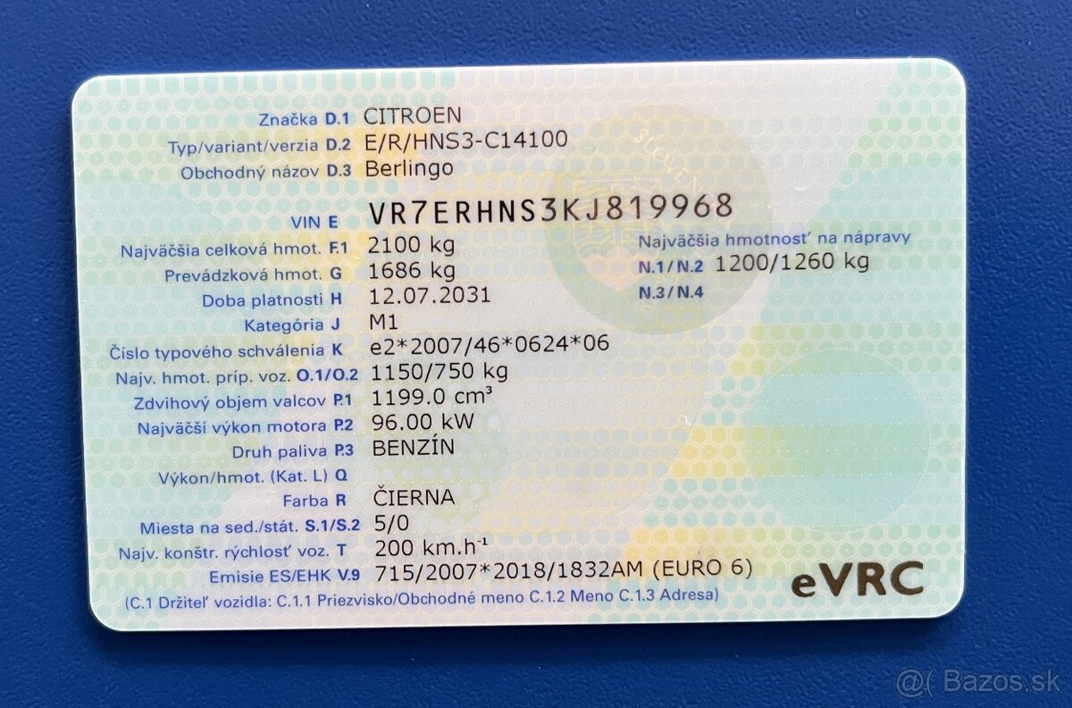 Berlingo AUTOMAT BENZIN Maxi - 19