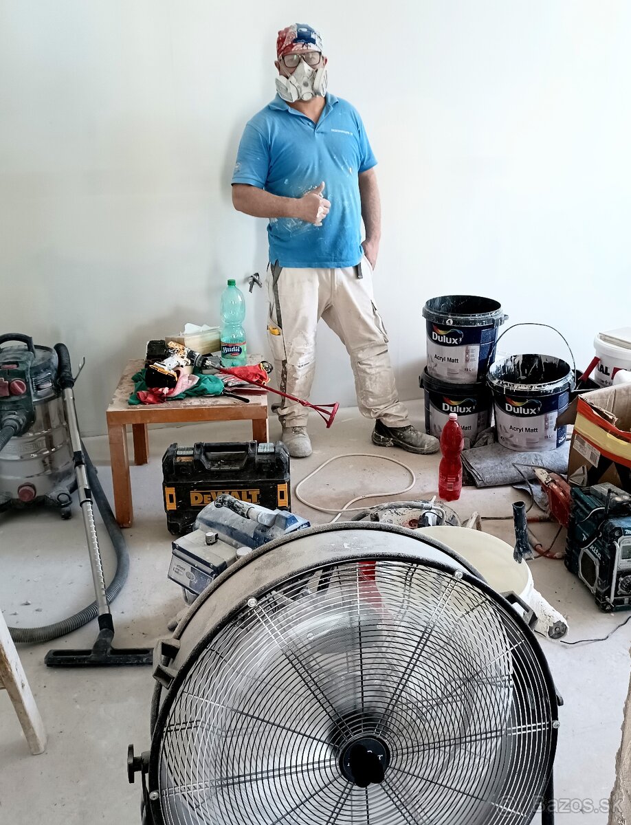 Dekoračné omietky, strojové maľovanie interiérov - 19