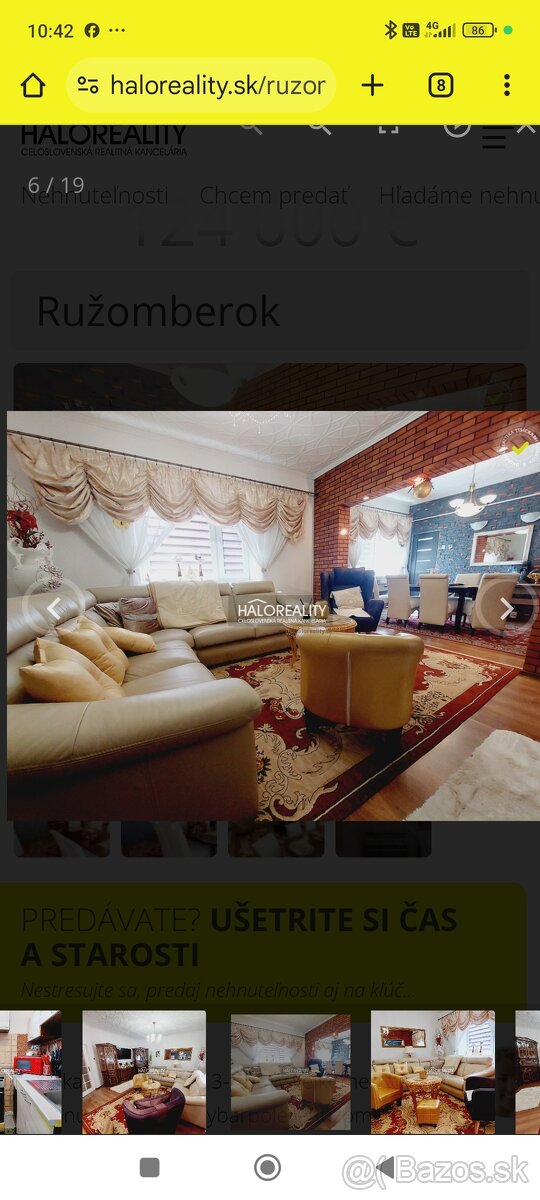 Na predaj 3izbovy byt - 19