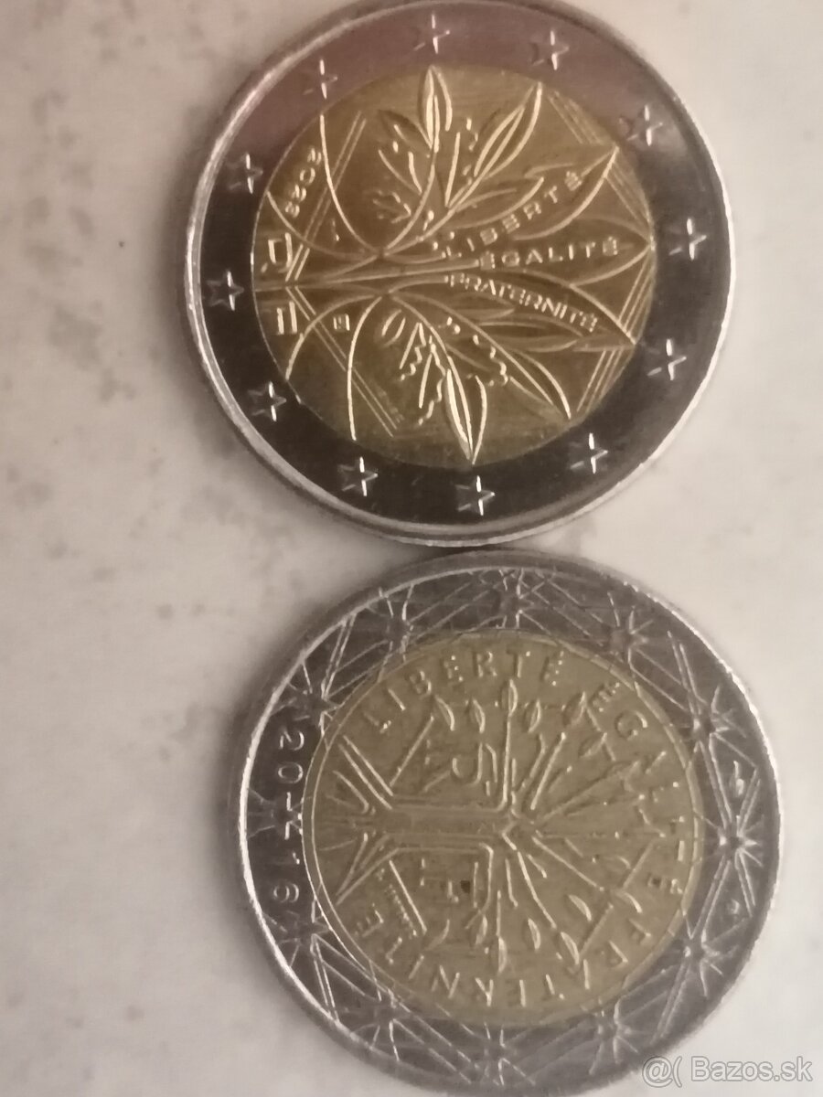 2 eurové mince - 19