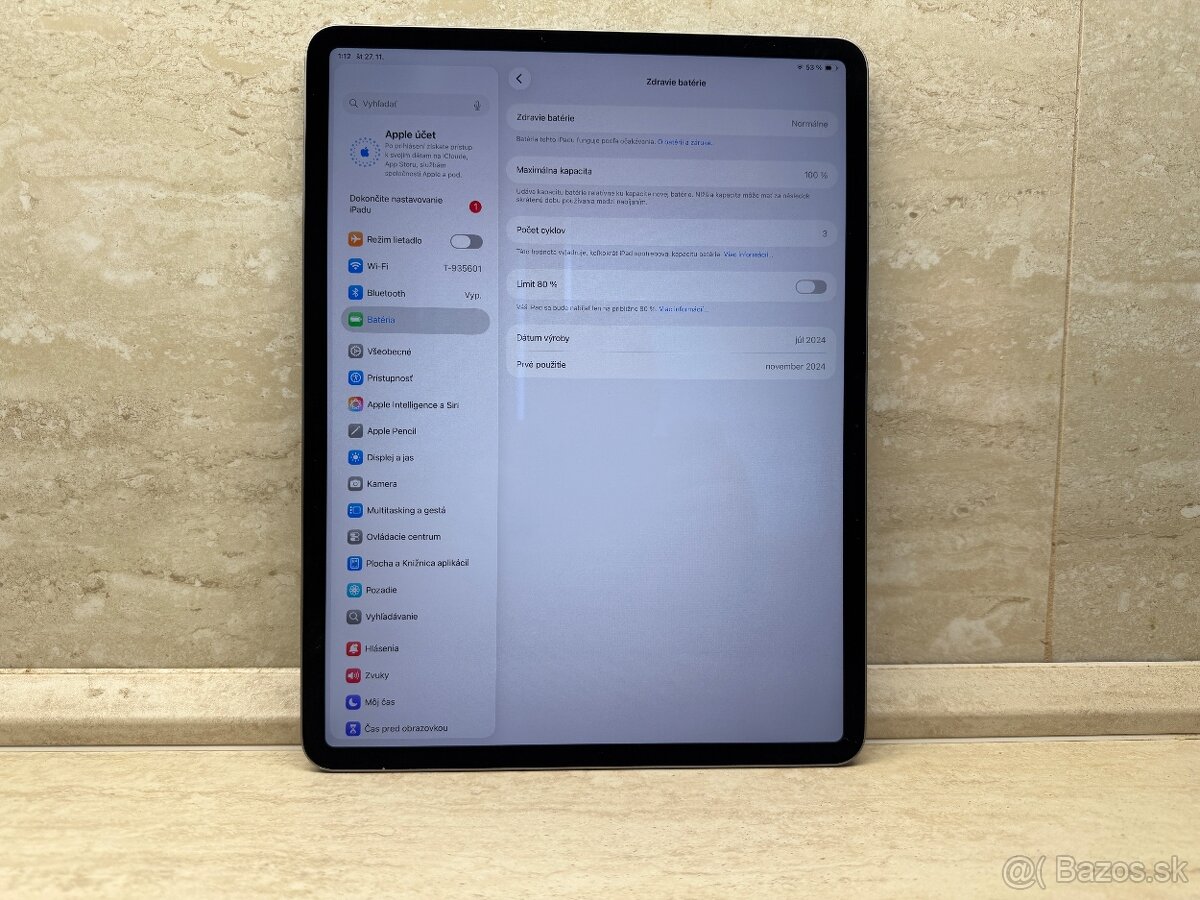 Apple iPad Air 13 M2 (2024) 128GB Wi-Fi Space Grey - 19