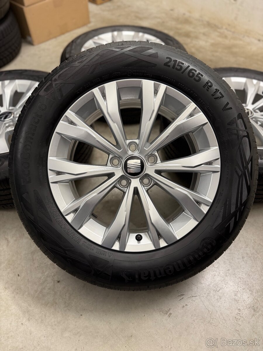 Letná sada VW Montana 5x112 R17 , 215/65/17 VW Tiguan Kodiaq - 19