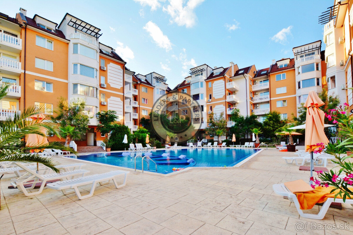Apartmán 3+kk s bazénom Slnečné Pobrežie, Bulharsko - 19