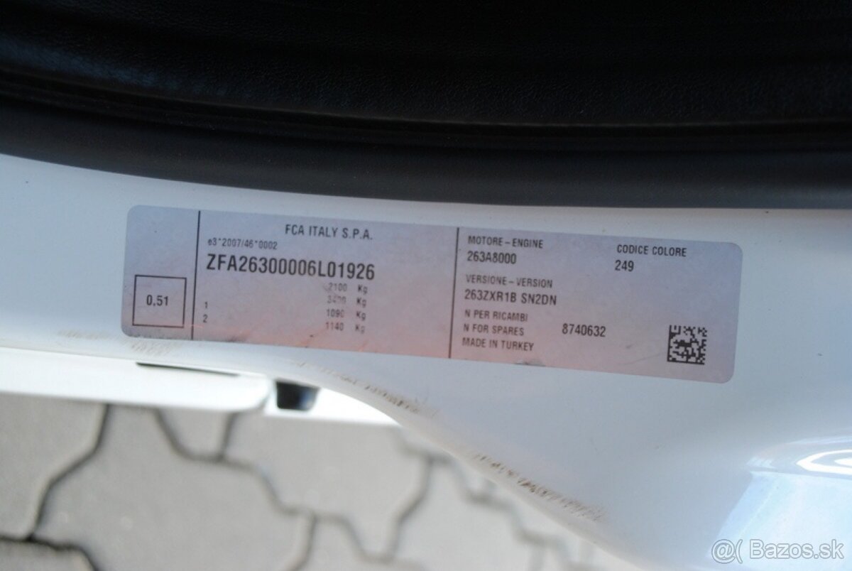 Fiat Dobló Cargo - ODPOČET DPH - PREDAJ AJ NA SPLÁTKY - 19