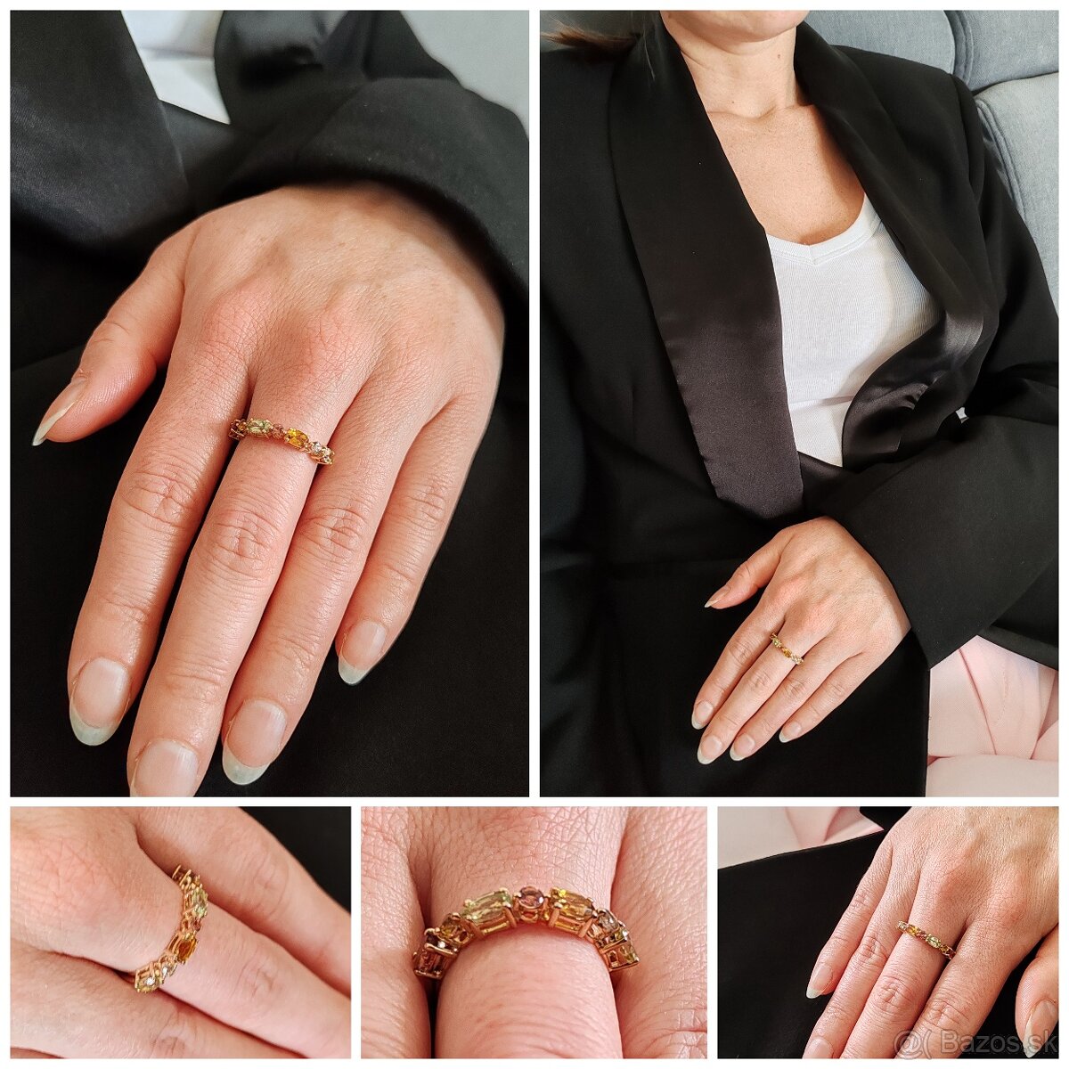Eternity ring - Eternity prstene - stohovateľné prstene - 19