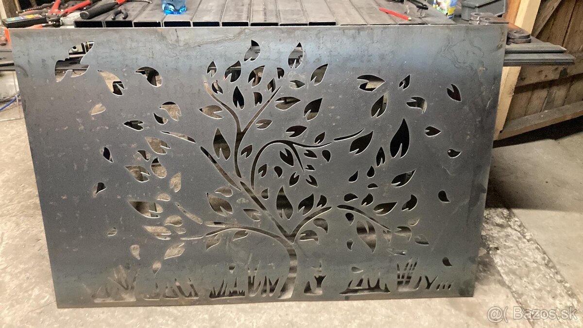 Vyrezávané vypalované dielce na plot, zábradlie, bránu - 19
