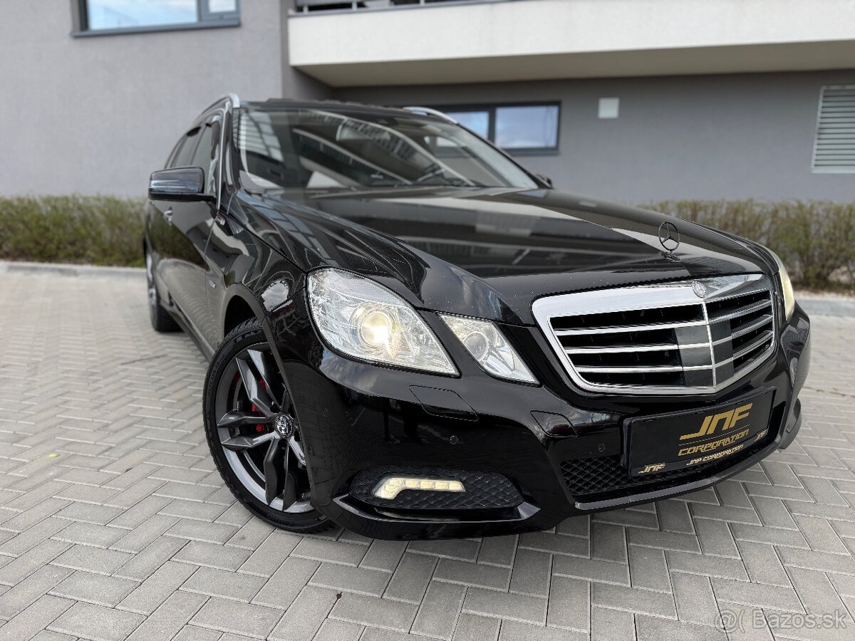 Mercedes Benz E350 CGI 215 kW AMG FULL VÝBAVA Webasto Night - 19