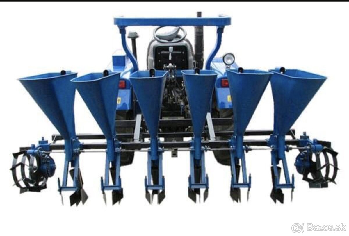 Sadzač cesnaku 6-riadkový pre malotraktor - 19
