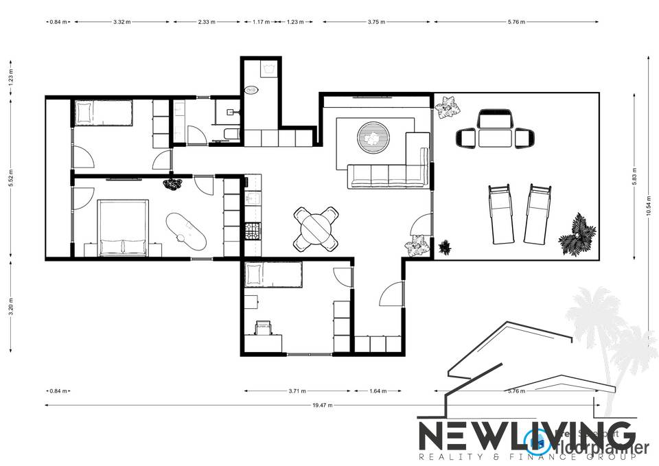 Na predaj 4iz. apartmánový byt vo Vrbovom nad priehradou Čer - 19