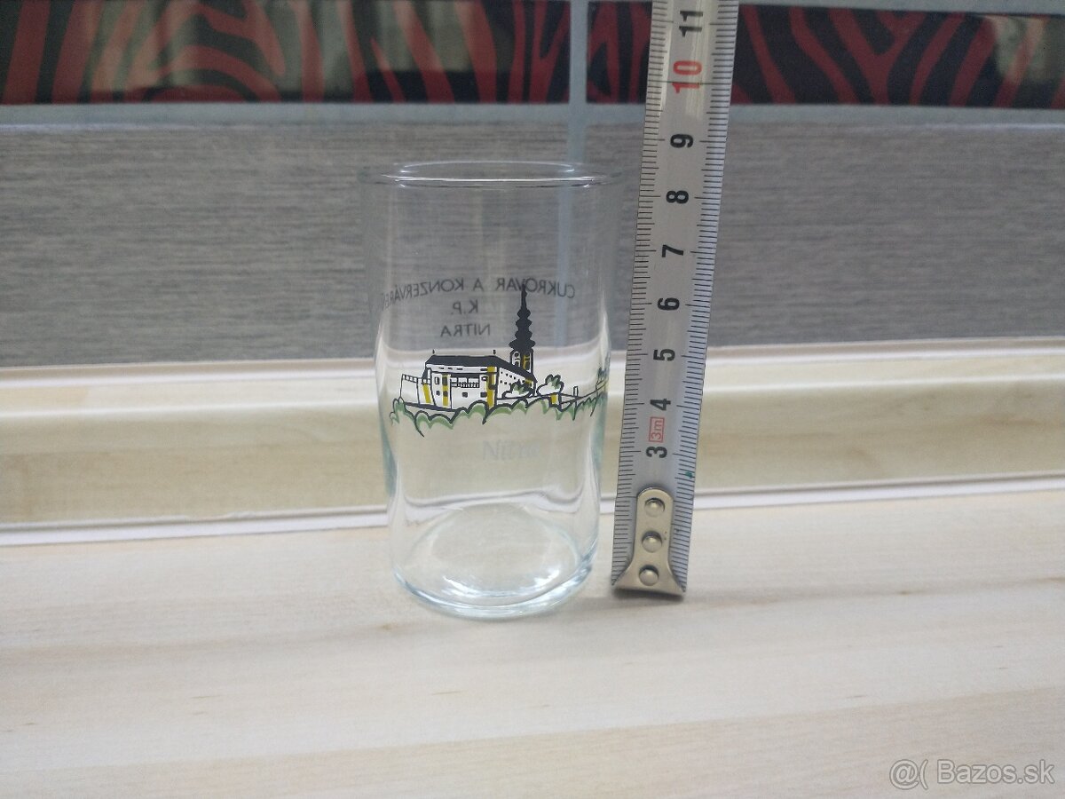 poháre Nitra, zlatá zuzana, štamperlíky, karafa - 19