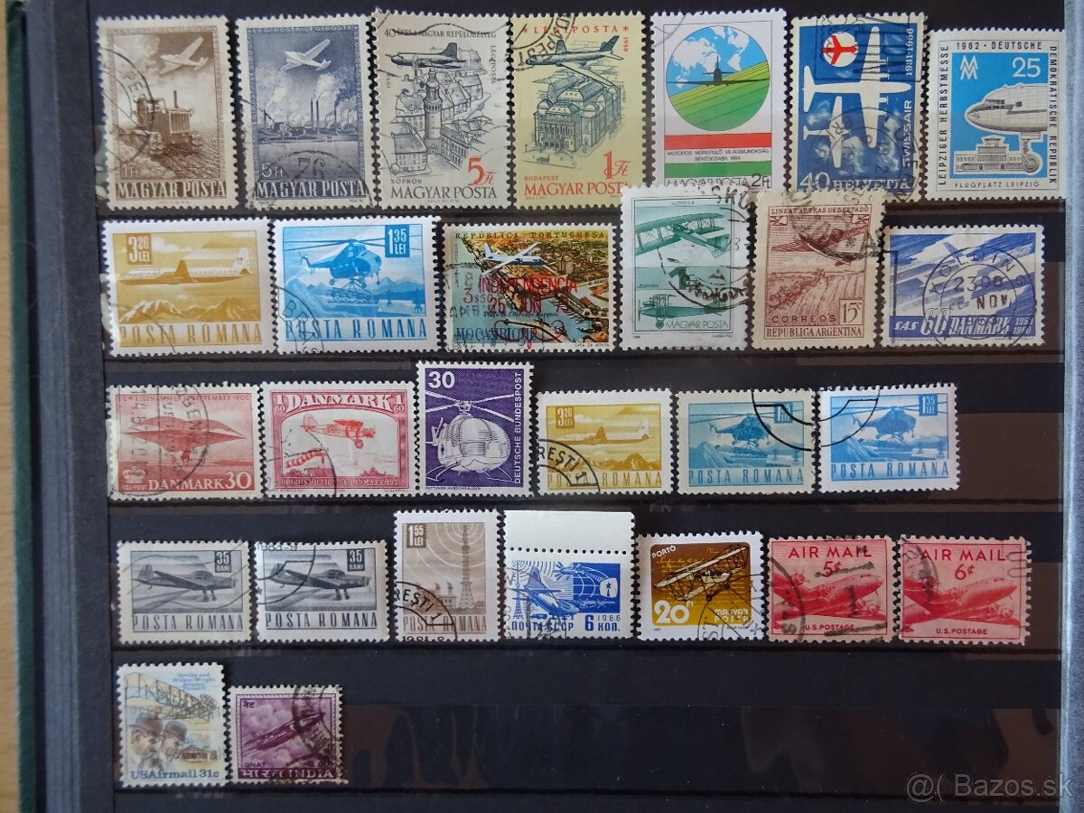 Pekná zbierka známok DOPRAVA - 19