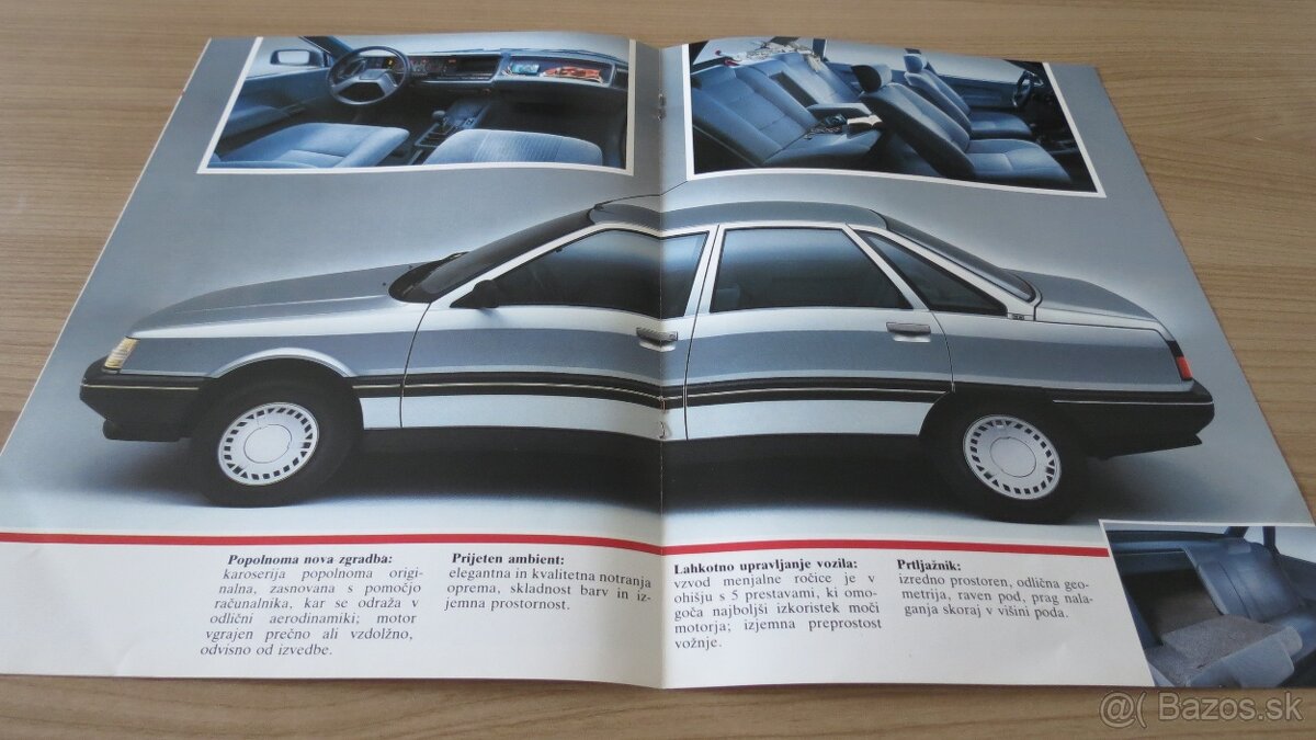 Prospekty Renault 50. až 90. léta. - 19