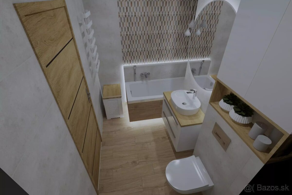 Rekonštrukcie bytových jadier a rodinných domov,kupelne - 19