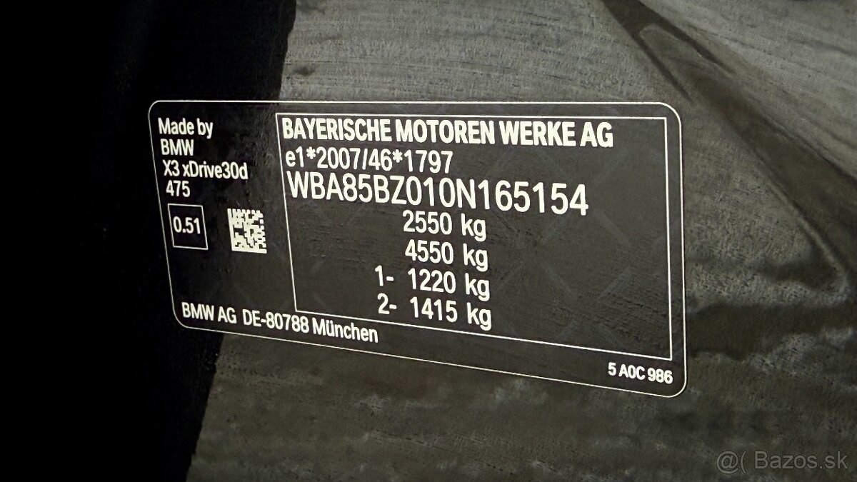 BMW X3 xDrive30d mHEV A/T - 19