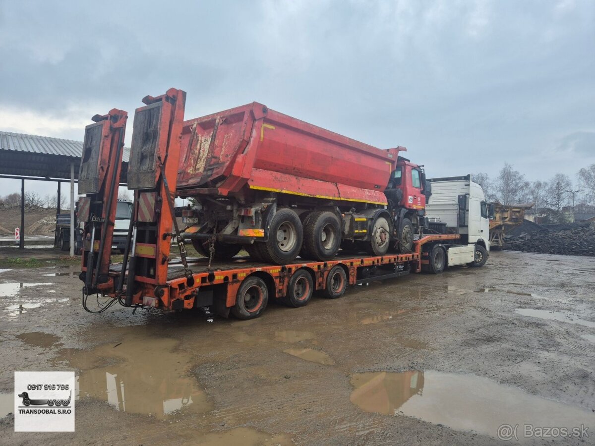 🚛‼️ PREPRAVA STROJOV PODVALNÍKOM KN + 18t NAVIJÁK - 19