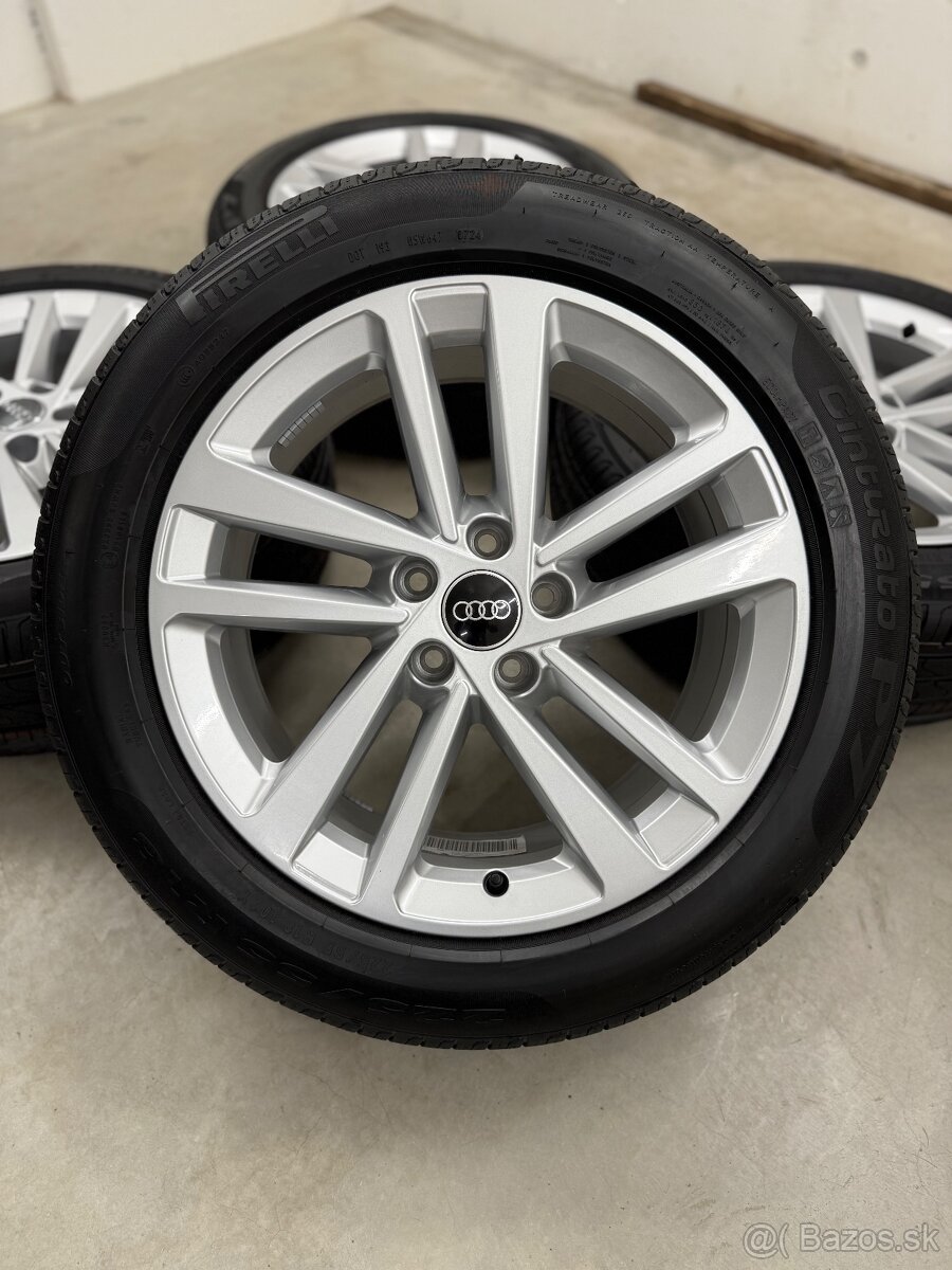 Nepoužitá letná sada Audi A6 C8 - 5x112 R18 , 225/55/18 - 19
