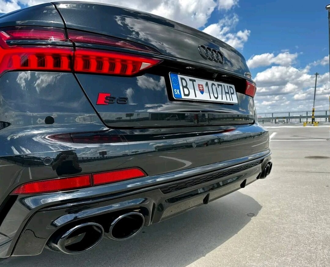 DIFUZOR KONCOVKY SLINE S6 AUDI A6 C8 4K - 19