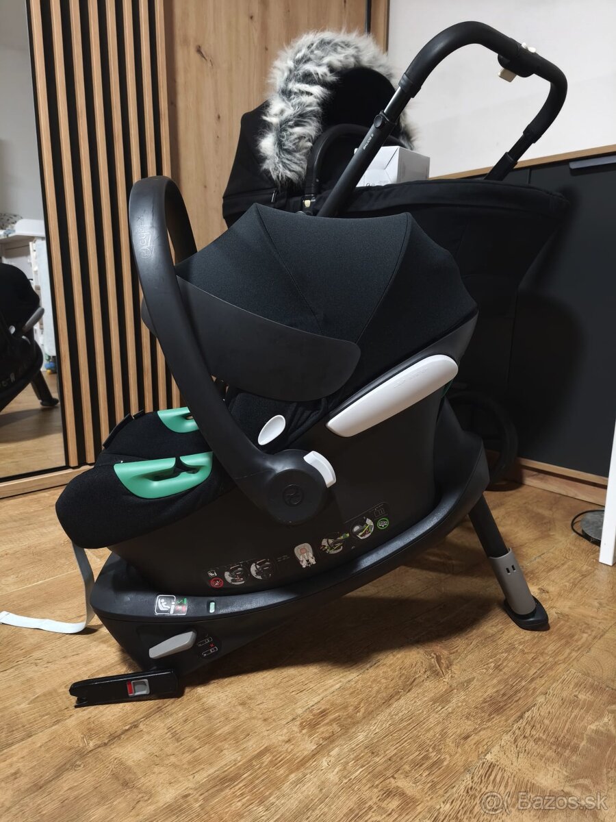 Kočík Cybex Balios S + Vajíčko Cybex Aton B2 - 19