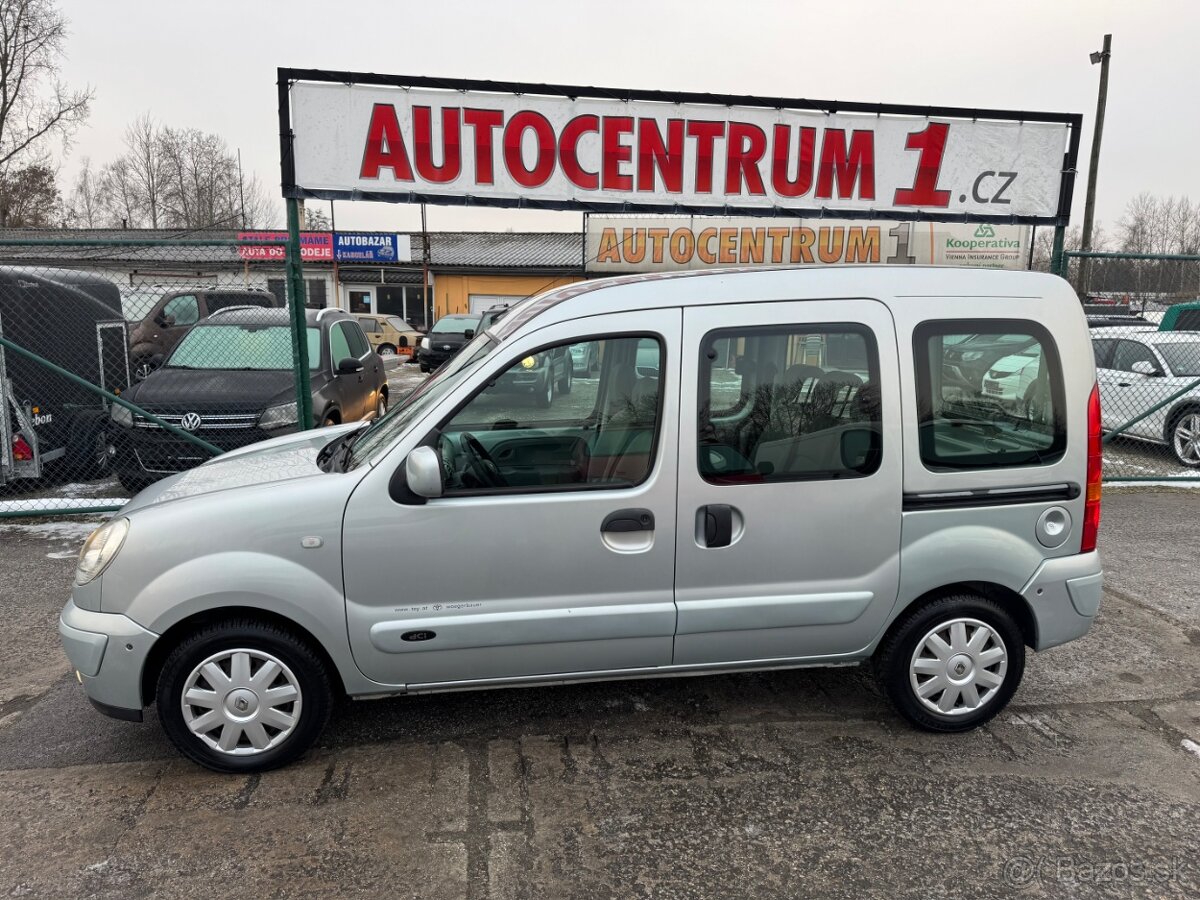 Renault Kangoo 1,5 Dci 5 míst 1. majitel - 19