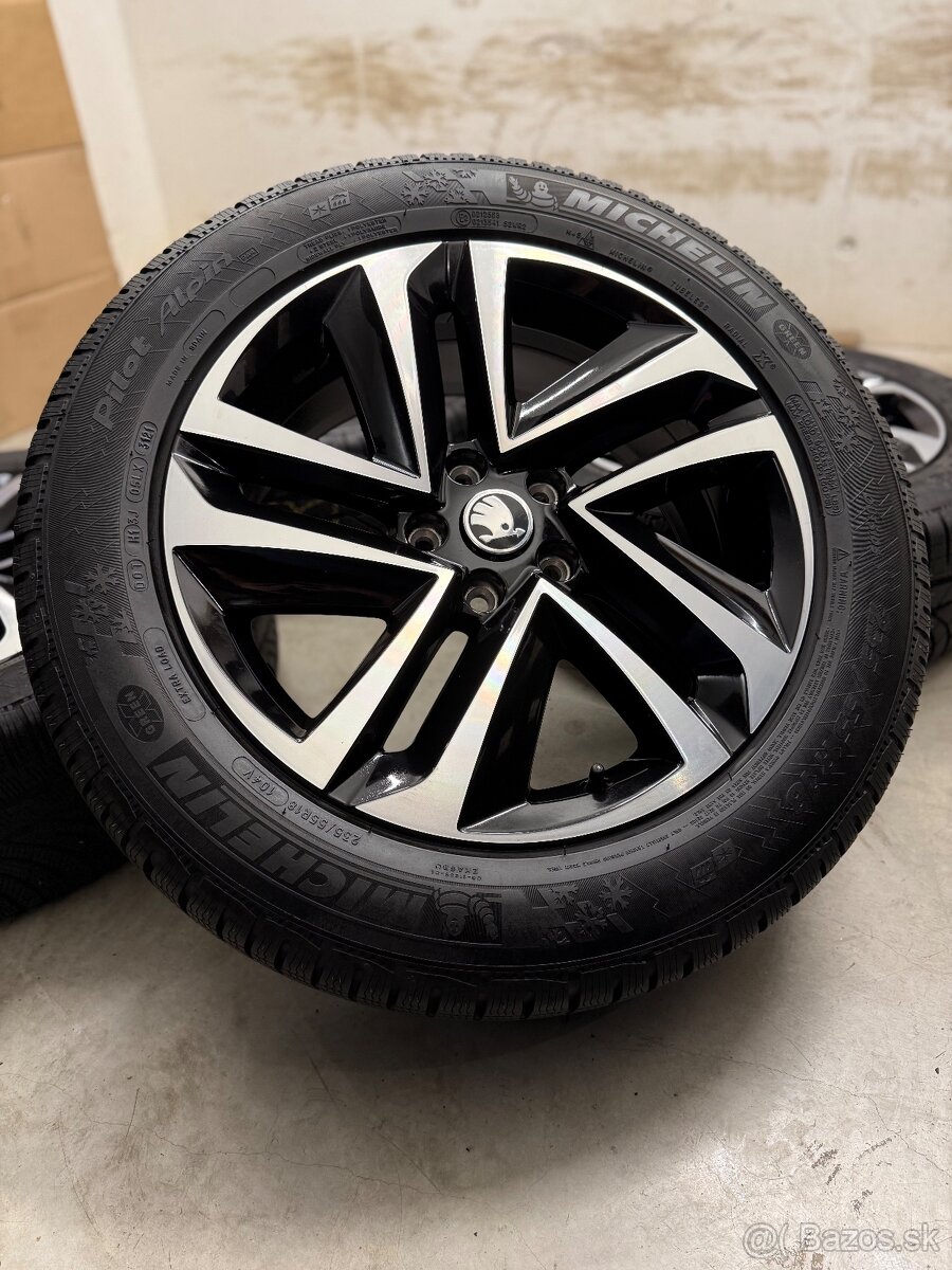 Zimná sada 5x112 R18 , 235/55/18 - Tarraco, Kodiaq, Tiguan - 19