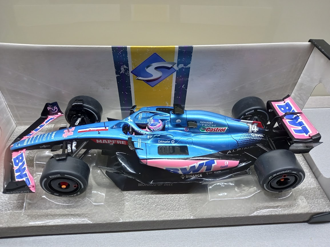3X F1 PIASTRI OCON ALONSO SOLIDO 1:18 - 19