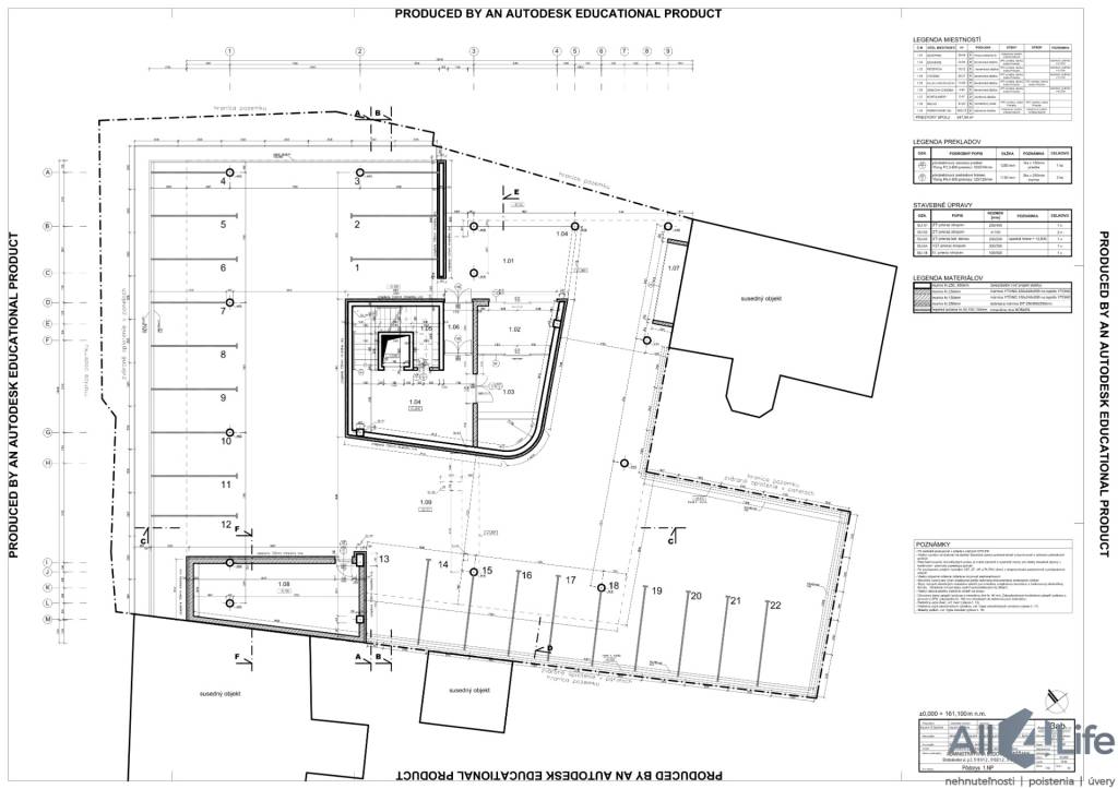 Investičná príležitosť: Moderná budova na bytový projekt v P - 19