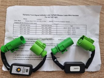 LED Moduly zadné dynamické smerovky Audi led modul - 19