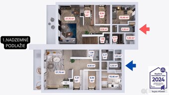 Dvojpodlažný rodinný dom - Rezidencia pri kaštieli v obci So - 19