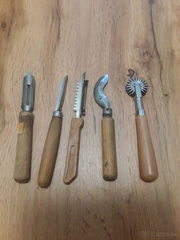 Príbor, brúsené misky.. Retro - 19