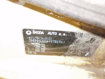 Škoda Fabia 1,4MPi, 44kW,M5,r.01 - 19