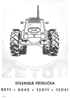 Príručka na Zetor Tatra V3S kombajn Liaz Škoda - 19