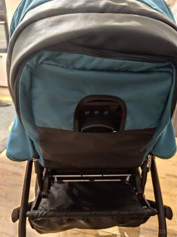 Seeba Art tmavozeleny kočík 2kombinacia - 19