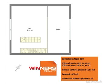 Predaj 4-izb. 142m2 ZRUBOVÝ RD novostavba, 477m2 pozemok, MA - 19