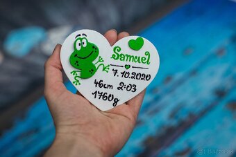 Ručne maľované magnetky - 19