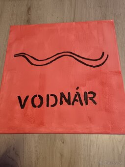 Maľovanie na plátno akrylovými farbami - 19