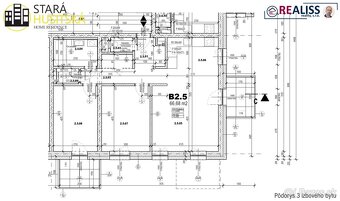 Nové 3-izbové byty v projekte Stará Husitská - 19