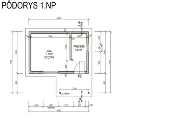 Krásna záhrada s malou murovanou chatkou v Kolárove, Čergov - 19