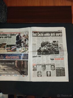 Utok na Ameriku,stare noviny - 19